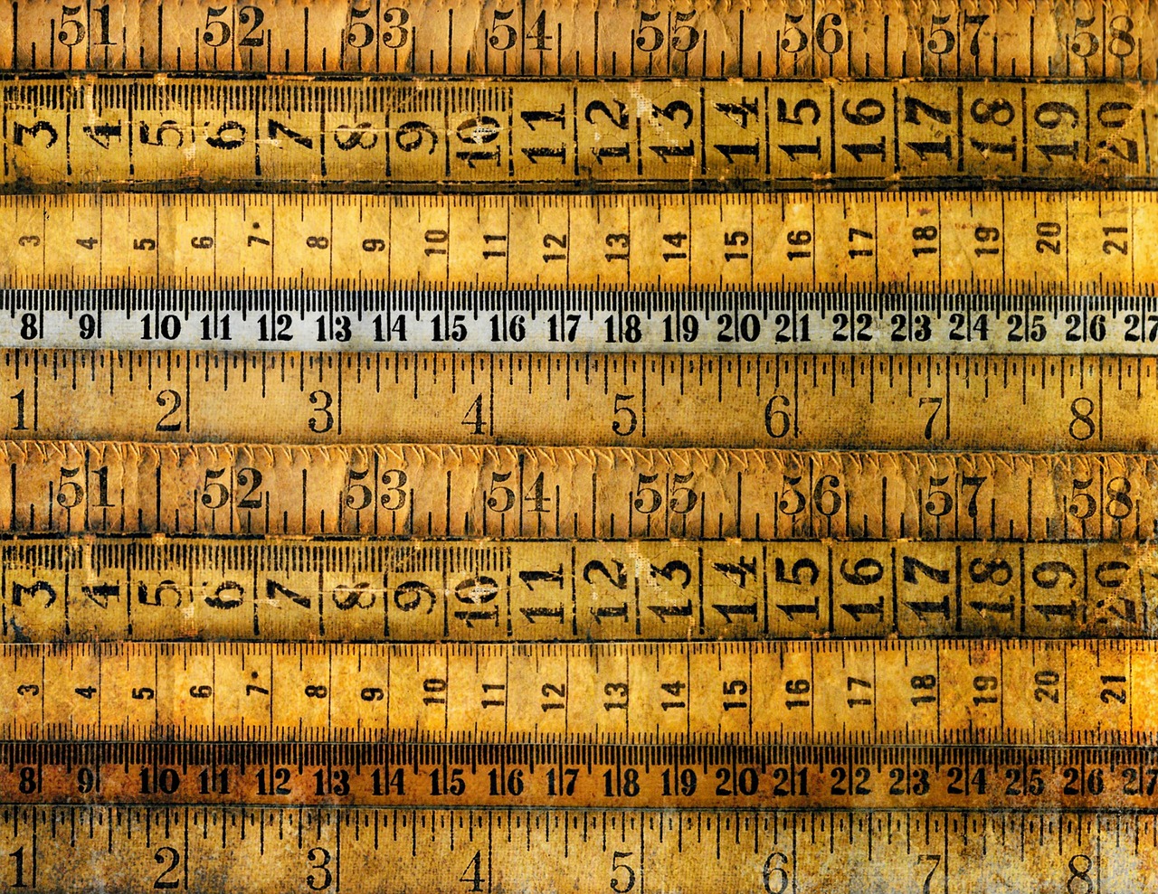 measure, yardstick, tape