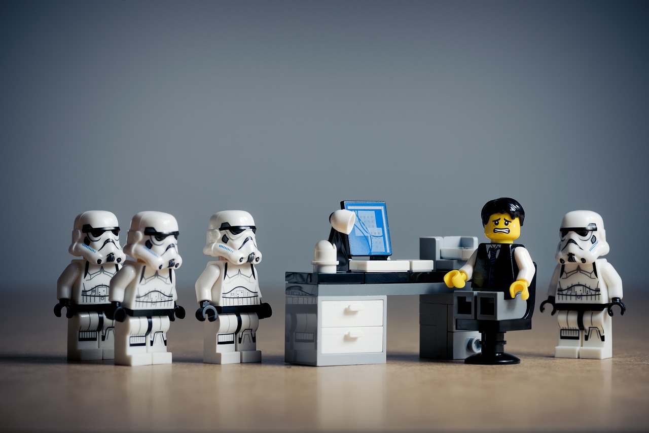 Job according to lego